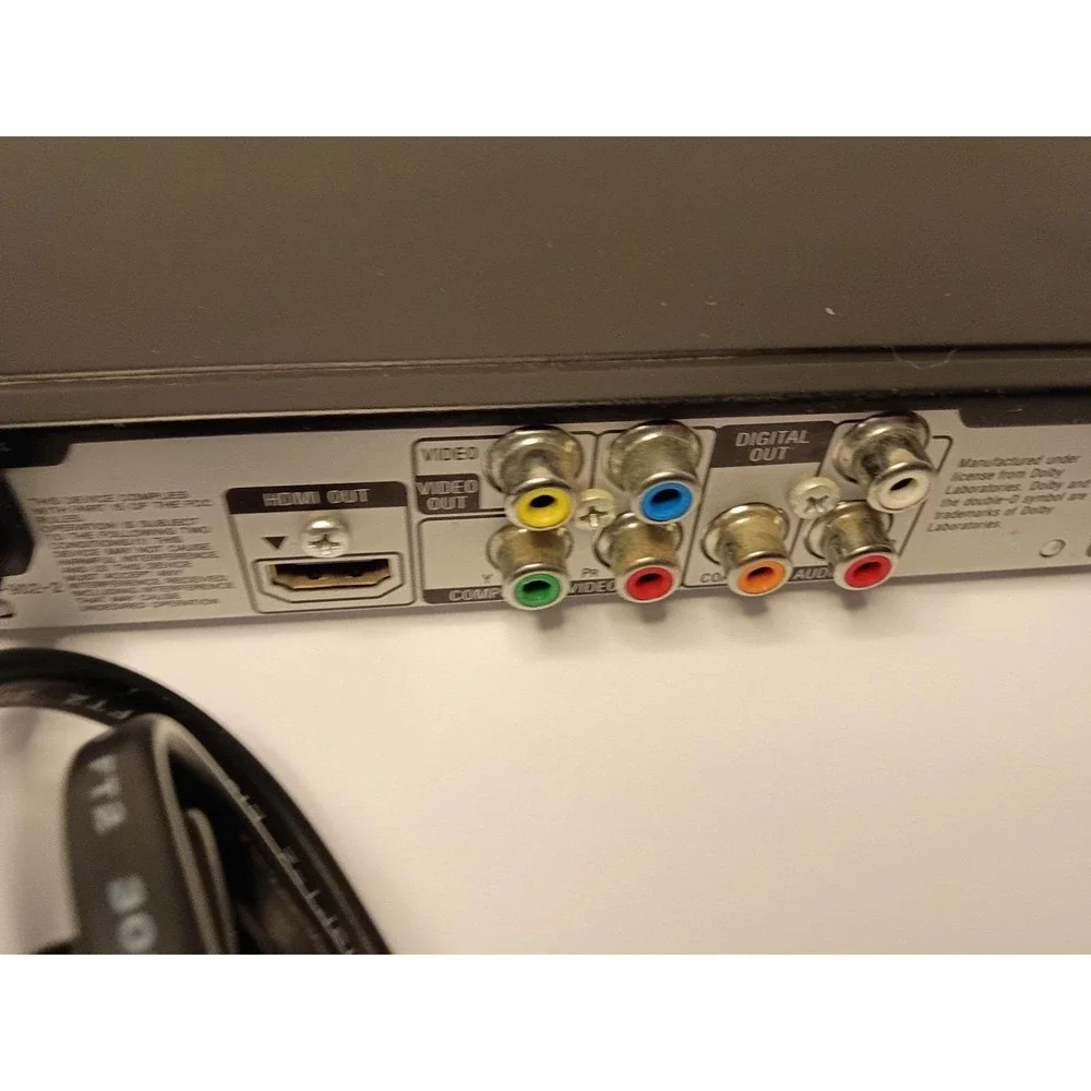 Sony DVP-SR500H 1080p Upscaling DVD CD Player with Remote Tested